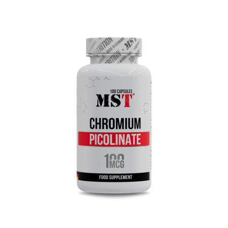 Хром піколінат MST Nutrition Chromium picolinate, 100 капсул